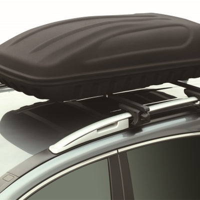 3D MAXpider Shell Roof Box With Rack Size L 47INX31INX10In (120X80X26Cm) Brown