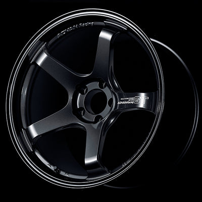Advan GT Beyond 18X8.0 +42 5x112 Racing Titanium Black Wheel