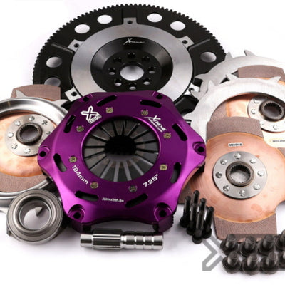 XClutch 02-06 Acura RSX Base 2.0L 7.25in Triple Solid Ceramic Clutch Kit