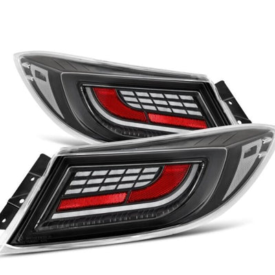 AlphaRex 22-24 Toyota GR86 LUXX LED Taillights Alpha-Black