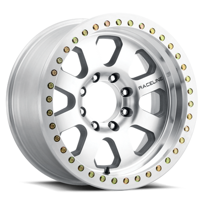 Raceline RT260M Avenger Machined 20x10in / BLANK BP / -25mm Offset / 83.82mm Bore - Machined