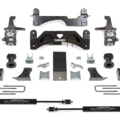 Fabtech 16-21 Toyota Tundra 2WD/4WD 6in Basic Sys w/C/O Spacers & Stealth Rr