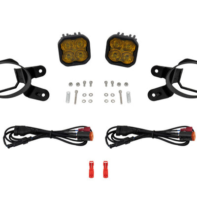 Diode Dynamics 10-13 Lexus IS250C SS3 LED Fog Light Kit (3000K) Pro Yellow SAE Fog - Yellow