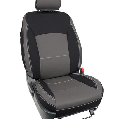 PRP 15-20 Subaru Outback Front Seat Covers (Pair) - Black and Gray