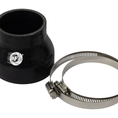 aFe POWER Universal Products Coupler Kit (3-1/2 x 2-1/2)in ID x 3in L - Black