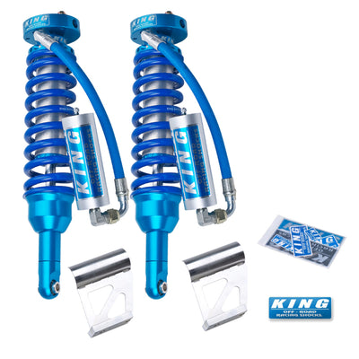 King Shocks 03-09 Toyota Land Cruiser 120 Front 2.5 Dia Remote Res Coilover (Pair)