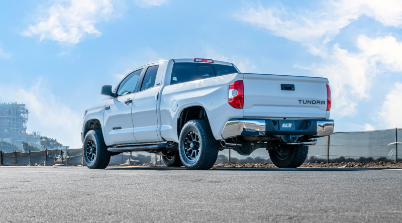 Borla 07-21 Toyota Tundra 4.6L/5.7L Cat-Back Touring SS Catback Exhaust w/ Black Chrome Tips