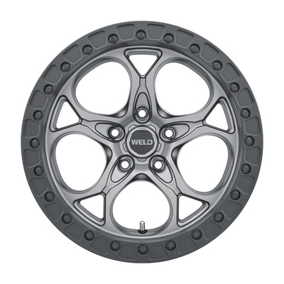 Weld Off-Road W107 17X9.0 Ledge 5X127 ET00 BS5.00 Satin Gun 71.5