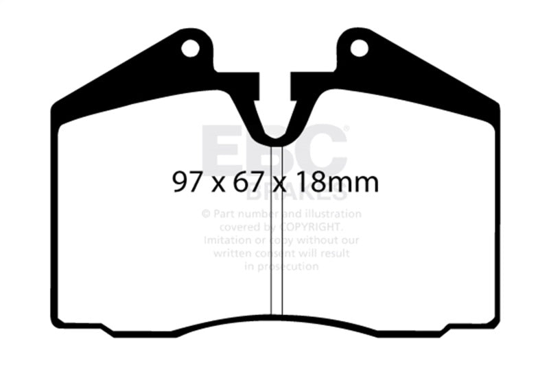 EBC S9 Brake Pad and Rotor Kit