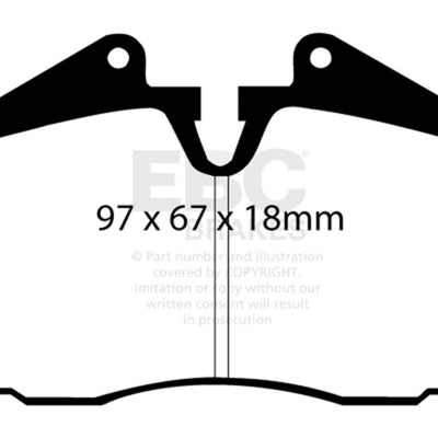 EBC S9 Brake Pad and Rotor Kit