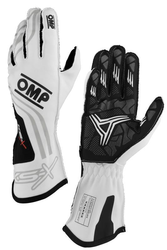OMP KS-X GLOVES FIA 8877-2022 WHITE SIZE XXS