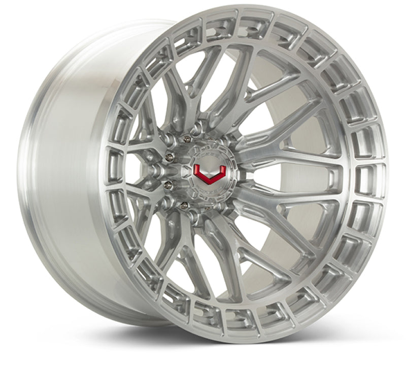 Vossen LCX-02 24x14 - 8x180 - ET75 - Mega Deep - 124.3 - Brushed Gloss Clear Wheel
