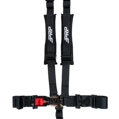 PRP 5.3x2 Harness - 5 Point Harness 3In Lap Belts 2In Shoulder Belts w/ Removable Pads