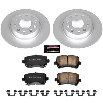 Power Stop 2013 Audi A3 Quattro Rear Z23 Evolution Sport Coated Brake Kit