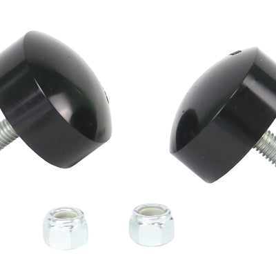 Whiteline Universal Bump Stop Disk (Pair) - H:1in Dia: 2in