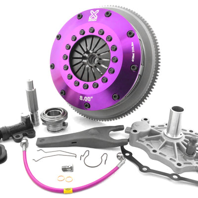 XClutch 93-98 Nissan Skyline GT-R 2.6L R33 8in Twin Solid Ceramic Clutch Kit