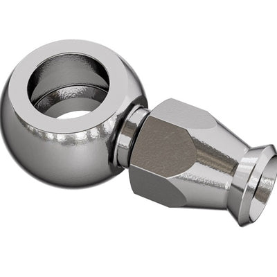 Goodridge Straight Short Banjo for 3/8 or M10 Long Bolt