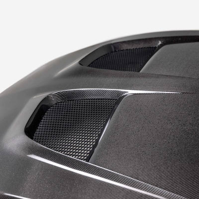 Anderson Composites 2024 Ford Mustang Type-GTD Double Sided Carbon Fiber Hood
