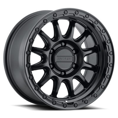 Raceline 960B Alpha 18x8.5in / 6X139.7 BP / 35mm Offset / 106.1mm Bore - Satin Black