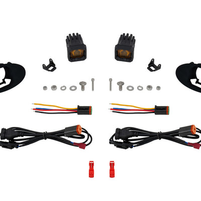 Diode Dynamics SSC1 Type MZ LED Fog Light Kit Yellow SAE Fog