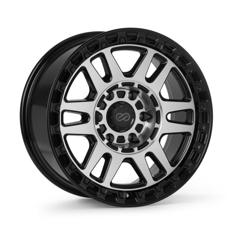 Enkei Trail-Tracker 20x9 / 6x139.7 BP / ET39 / 106.1mm Bore - Matte Black Machined Wheel