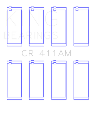 King Engine Bearings VW Ck/Eg/Ep/Fh/Jb/Yj/Yn/Ys/Zf (Size +0.75mm) Connecting Rod Bearing Set