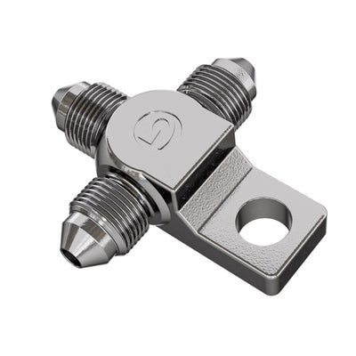 Goodridge T-Piece w/Locating Tab for AN3 Female Fittings