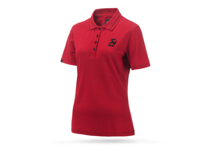 Akrapovic Corpo Polo Red Womens - XL