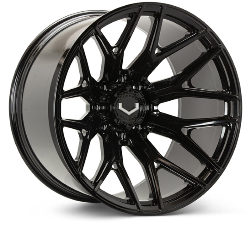 Vossen VFX-03 22x12 - 8x180 - ET44 - Ultra Deep - 124.3 - Gloss Black Wheel