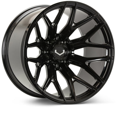 Vossen VFX-03 22x9.5 - 6x135 - ET20 - Deep - 87.1 - Gloss Black Wheel