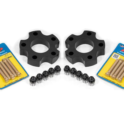 BMR 05-13 Chevrolet Corvette C6 Wheel Spacer Kit Front 1.25in Wide M12 Studs Shank Lugs - Black