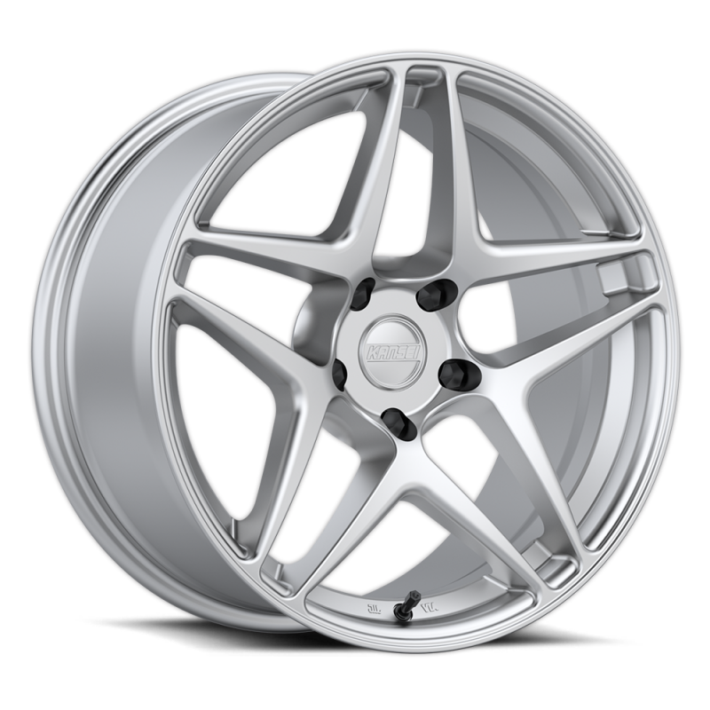 Kansei K15H Astro 19x10.5in / 5x114.3 BP / 22mm Offset / 73.1mm Bore - Hyper Silver Wheel