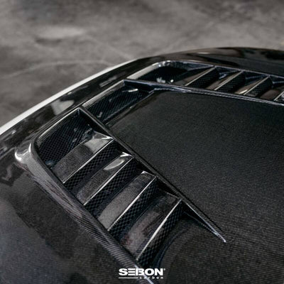 Seibon 2023 Honda Civic Type R TV-Styler Double Side Carbon Fiber Hood