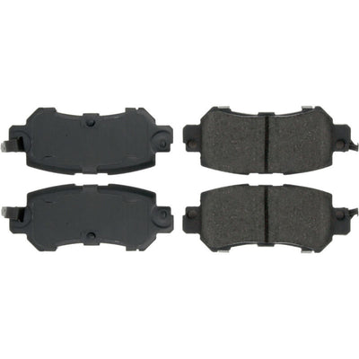 Posi-Quiet 09-10 Porsche 911 Carrera 2 exc Turbo/Turbo Look/2S Front Semi-Metallic Brake Pads