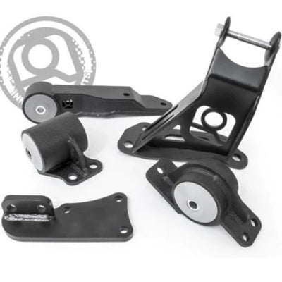Innovative 00-07 Honda Insight K-Series Black Steel Mounts 85A Bushings (Auto to Manual)
