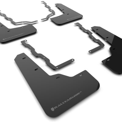 Rally Armor 20-25 Ford Puma ST Black Mud Flap w/Grey Logo