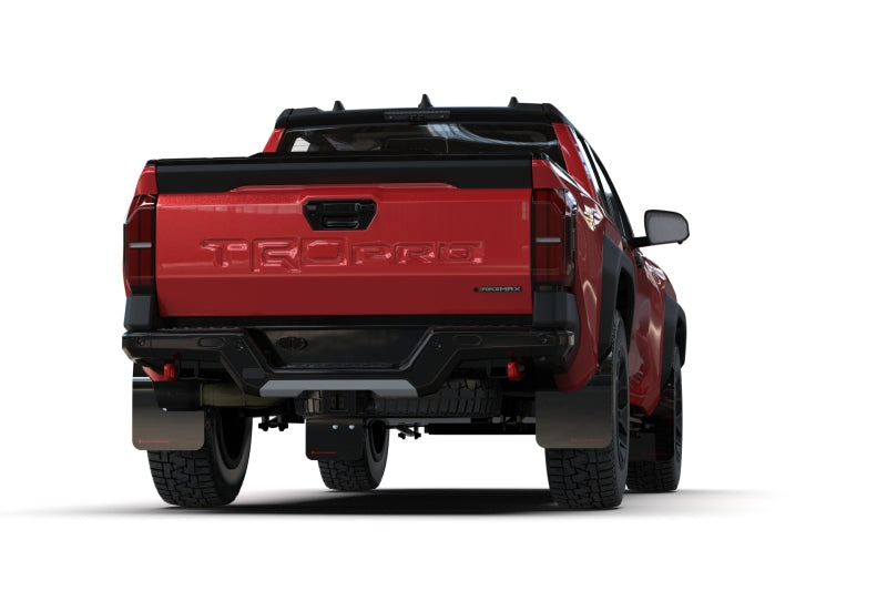 Rally Armor 24-26 Toyota Tacoma Gen 4 Black UR Mud Flap w/Red Logo