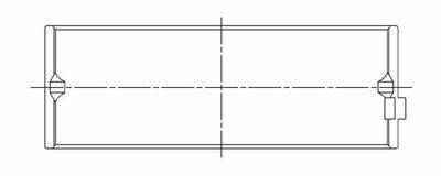ACL Toyota/Lexus 2JZGE/2JZGTE 3.0L 0.25 Oversized High Performance Main Bearing Set