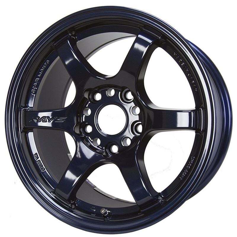 Gram Lights 57DR-X 17X8.5 -10 6x139.7 Dark Blue Chrome Coating