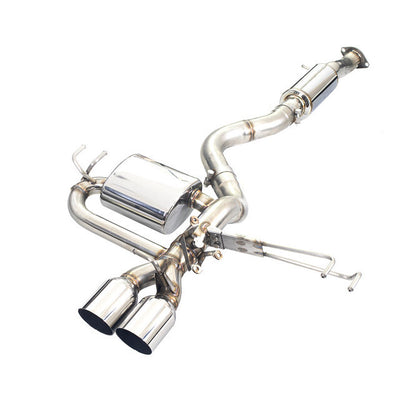 MXP 23+ Toyota Corolla GR Comp RS Catback Exhaust System - Chrome Tips