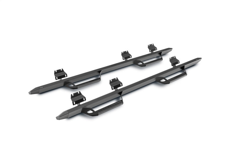 N-Fab Predator Pro Step System 15-17 Ford F-150 / Raptor SuperCrew - Tex. Black