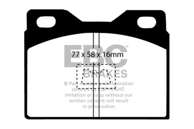 EBC S2 Brake Pad and Rotor Kit