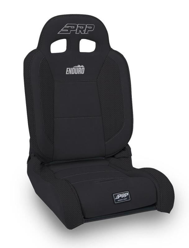 PRP EnduroDaily Reclining Suspension Seat - Black Vinyl - Driver
