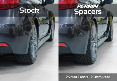 PERRIN 02-14 Subaru WRX / 2004 STI / 13-25 BRZ & Toyota GR86 30mm Wheel Spacers 5x100 56mm CB - Pair