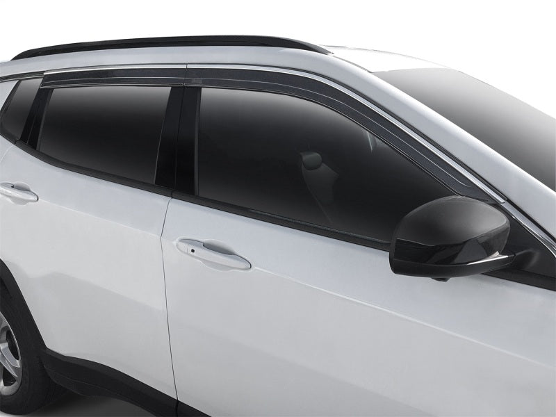 Husky Liners 15-20 Chevrolet Tahoe/GMC Yukon Ventvisor Low Profile (4pc) - Chrome