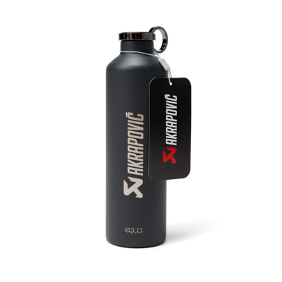 Akrapovic Stainless Steel Thermo Bottle x Equa - Dark Grey