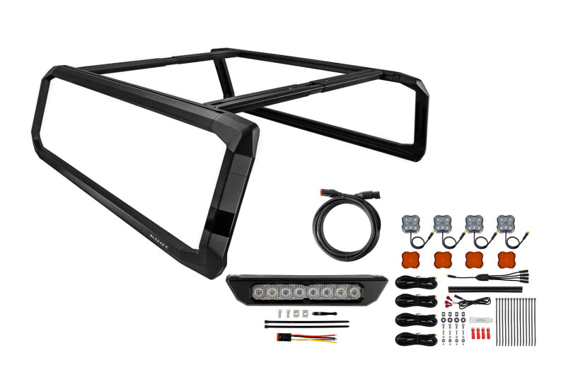 Diode Dynamics19-25 Ford Ranger/ Nissan Frontier IBEX A3 Bed Rack - Short Bed