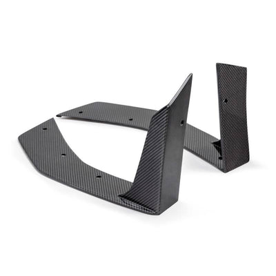 Anderson Composites 2024 Ford Mustang Type-GT5 Carbon Fiber Front Splitter Wickers