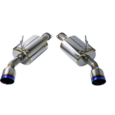 REMARK 14+ Infiniti Q50 Axleback Exhaust w/Mufflers - Burnt Double Wall Tip