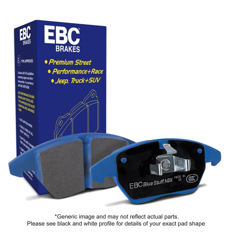 EBC 03-05 Buick Rainier 4.2L Bluestuff Rear Brake Pads
